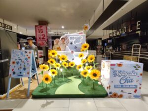 Hoa hướng dương giấy nhún khổng lồ