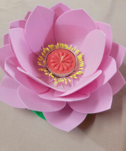 Đèn hoa đăng hoa sen có nến